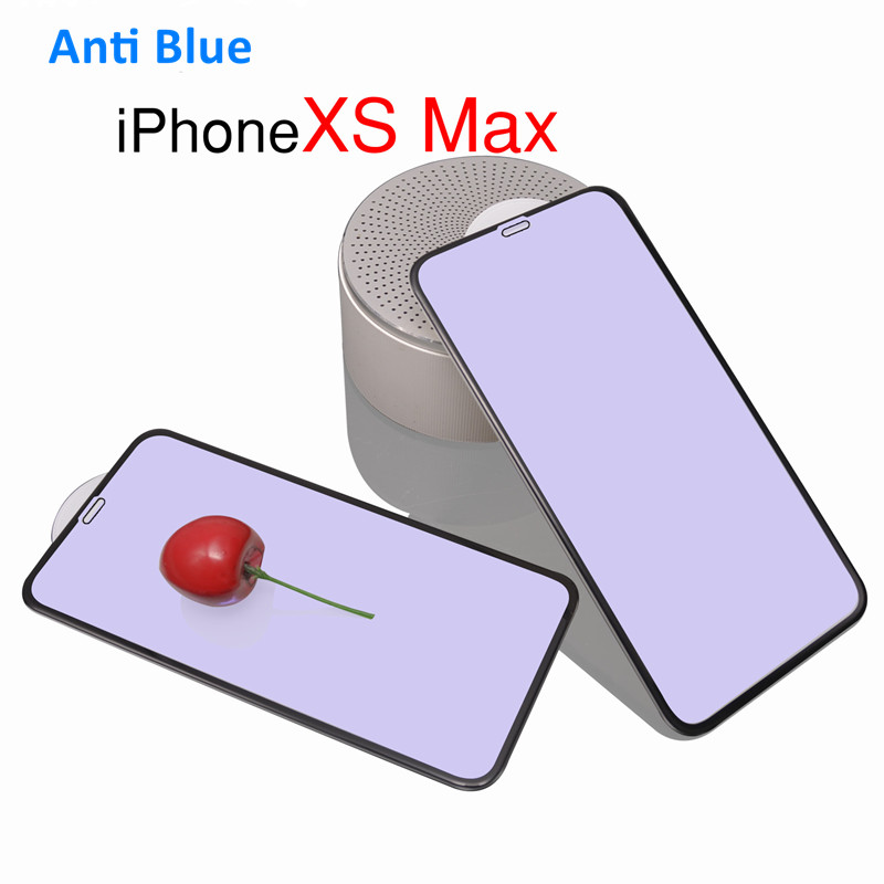 Anti-Blue Ray Glass Screen Protector for iphone xs MAX